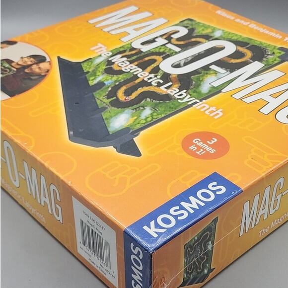 Magnetic Labyrinth Thames & Kosmos Boardgame Mag-O-Mag Box Unique New - Picture 6 of 7